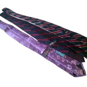 Silk Ties X 3 Polo Ralph Lauren, J. Crew, Epoint (with Matching Cuff Links)